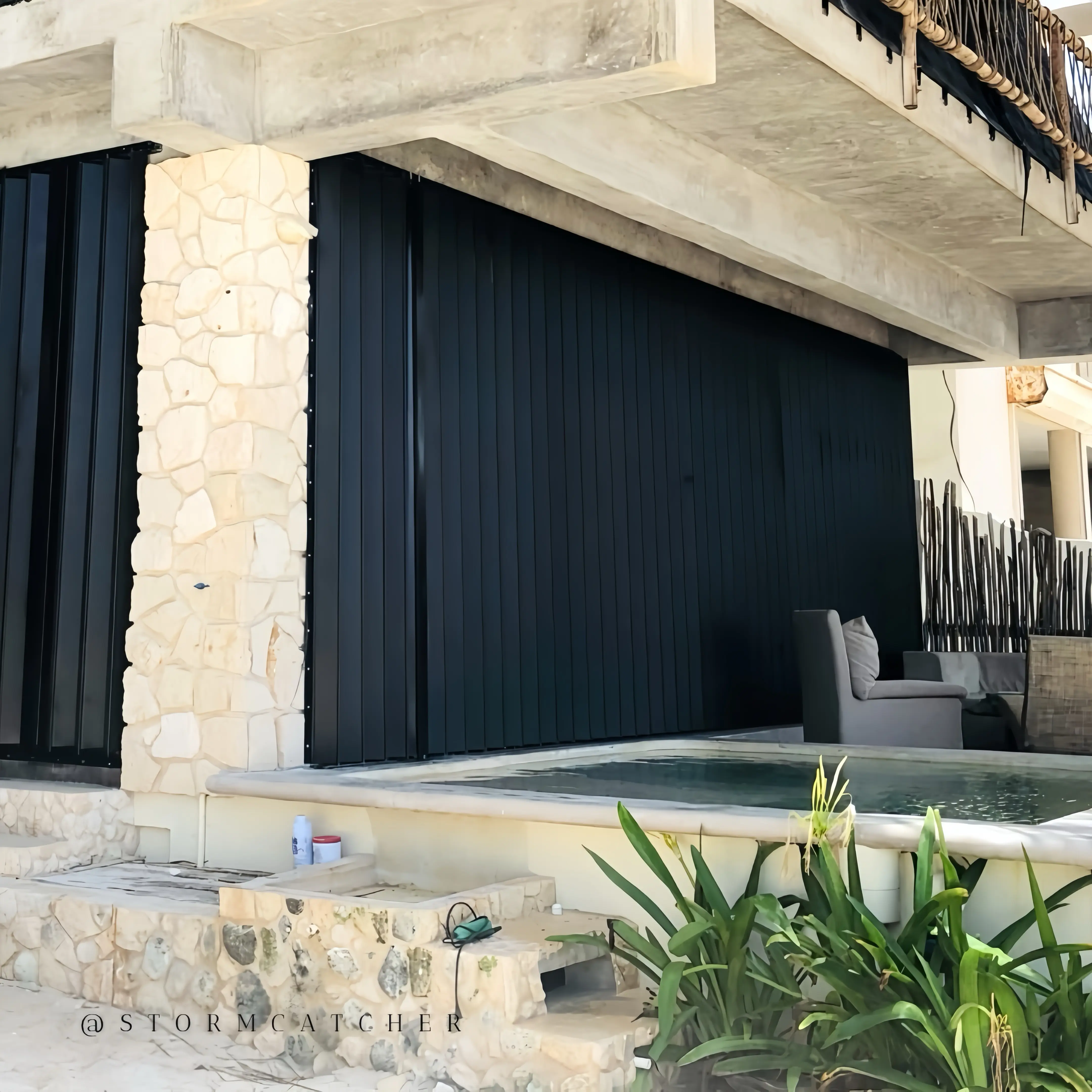 Cortinas Plegables instaladas