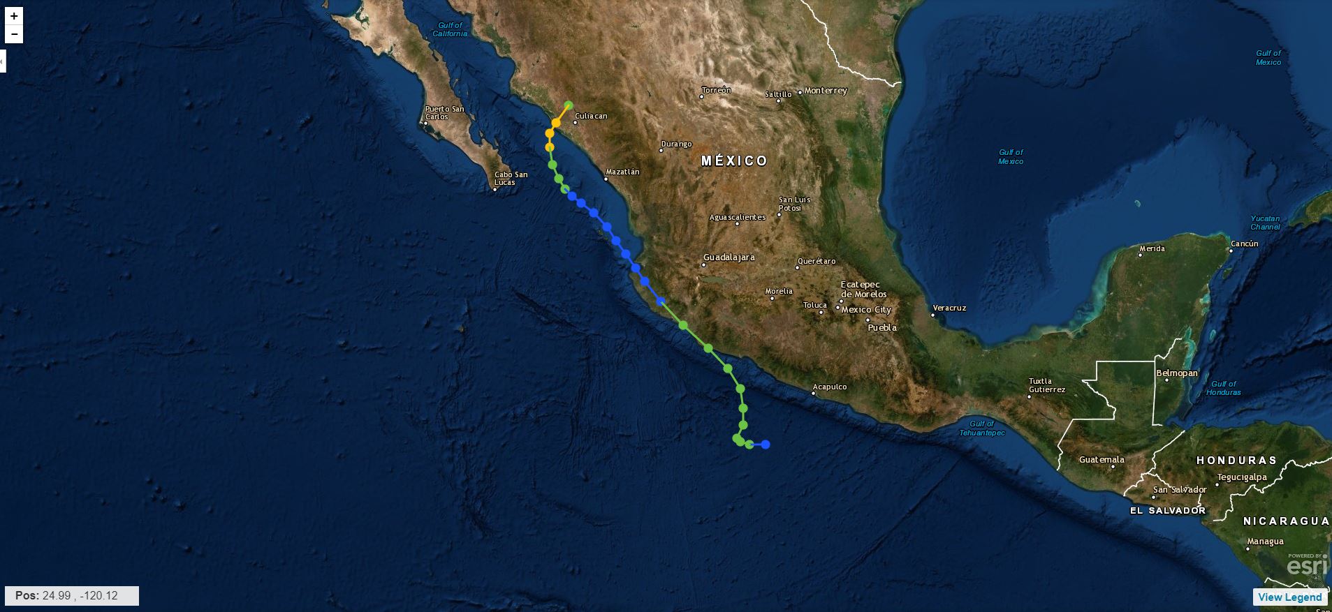 Huracán Manuel 2013 - Stormcatcher