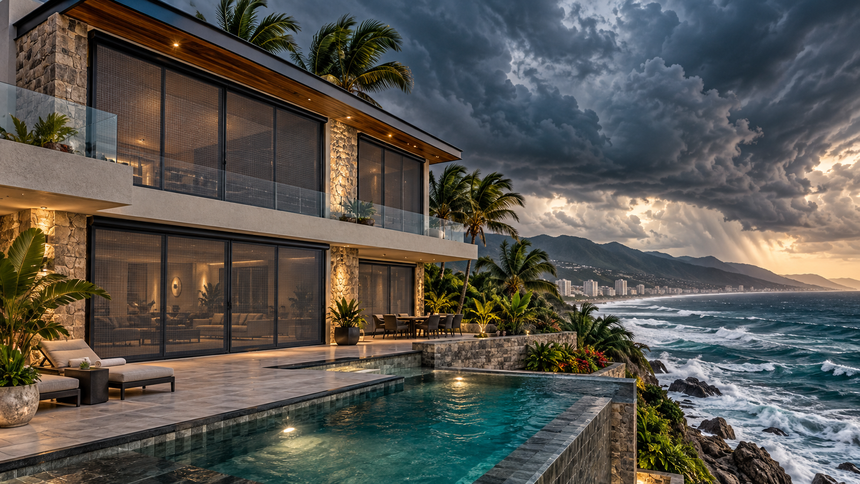 Hurricane Simon: Hurricane Protection in Puerto Vallarta